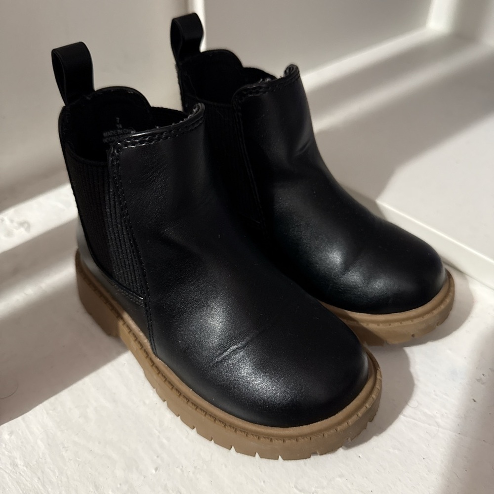 Old Navy Kids Black Boots